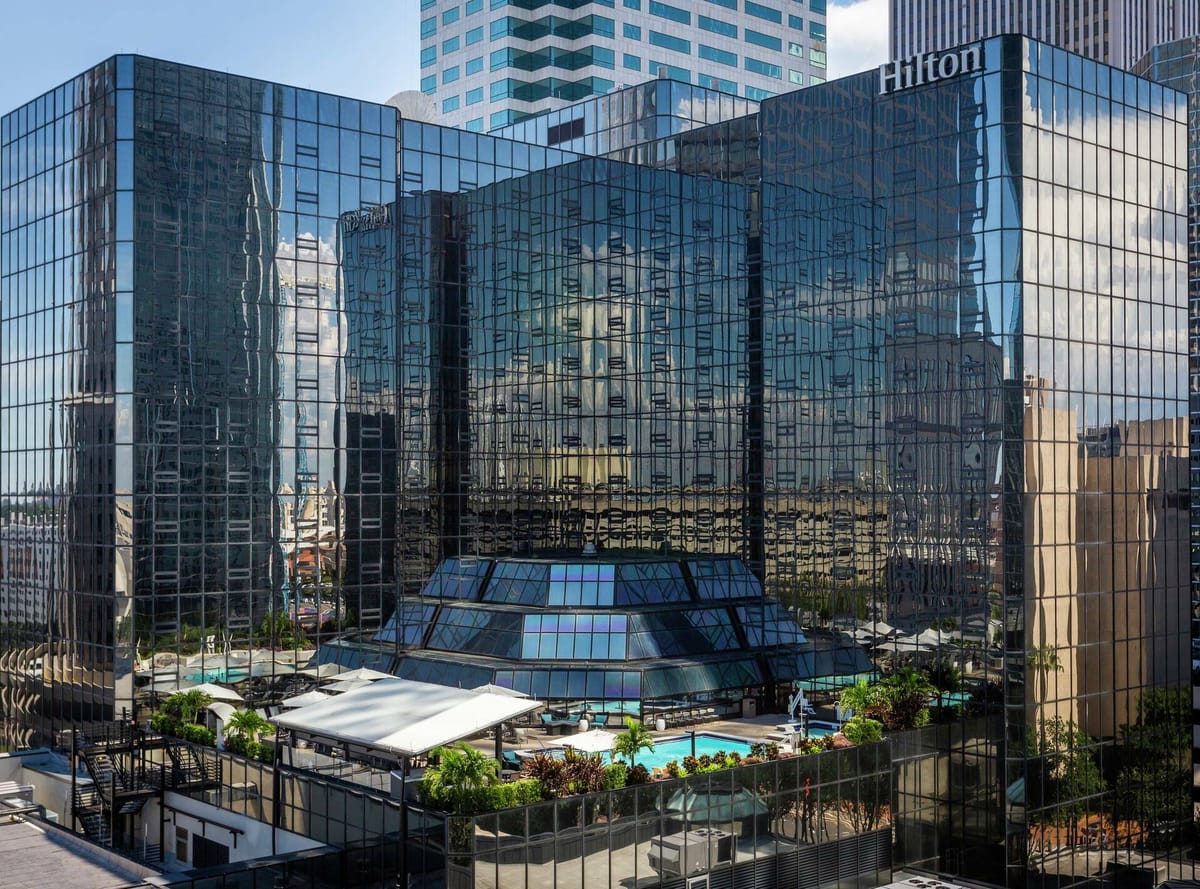 Hilton Tampa Downtown, Tampa: exterior of the building