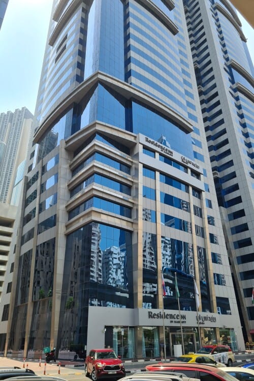 Residence Inn Sheikh Zayed Road, Dubai: exterior of the building